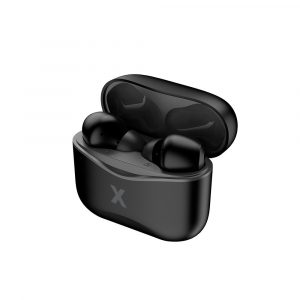 Căști stereo bluetooth cu carcasă de încărcare, TWS, negru, Maxlife MXBE-01