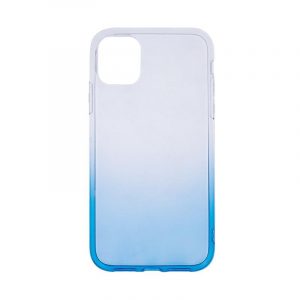 Husa din silicon pentru iPhone XR (6.1"), carcasa din spate, carcasa TPU, albastra, gradient, Gradient