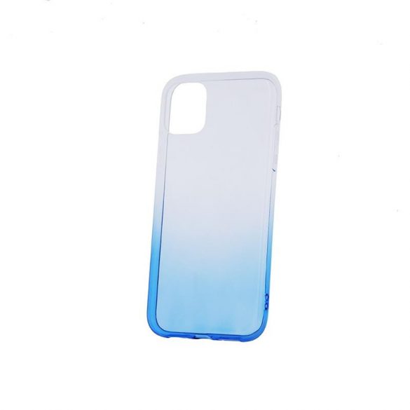 Husa din silicon pentru iPhone XR (6.1"), carcasa din spate, carcasa TPU, albastra, gradient, Gradient