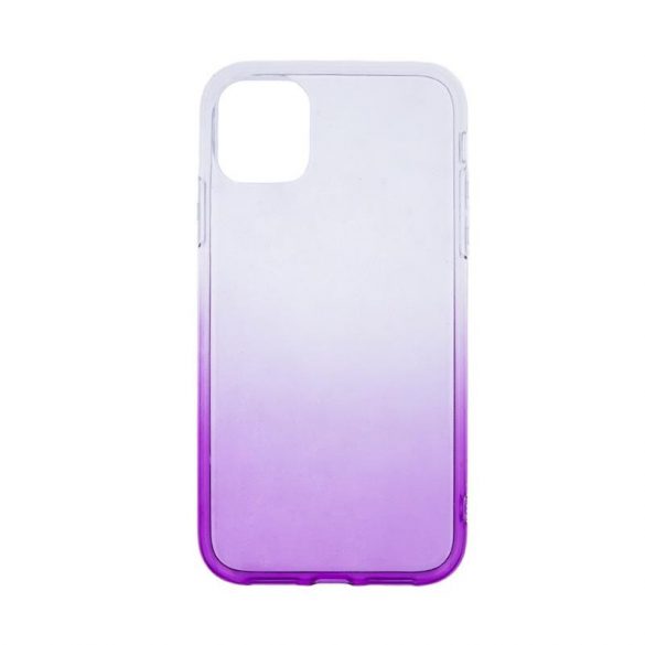 Husă din silicon pentru iPhone 13 (6,1"), carcasă din spate, carcasă TPU, violet, gradient, Gradient