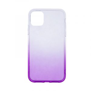 Husa din silicon pentru iPhone X / XS (5.8"), carcasa din spate, carcasa TPU, violet, gradient, Gradient