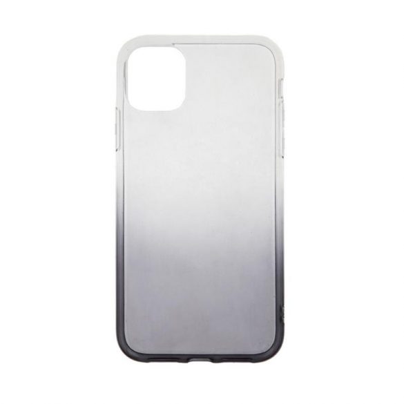 Husa din silicon pentru iPhone X / XS (5.8"), carcasa din spate, carcasa TPU, gri, gradient, Gradient