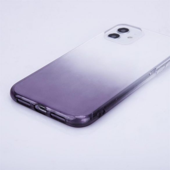 Husa din silicon pentru iPhone X / XS (5.8"), carcasa din spate, carcasa TPU, gri, gradient, Gradient