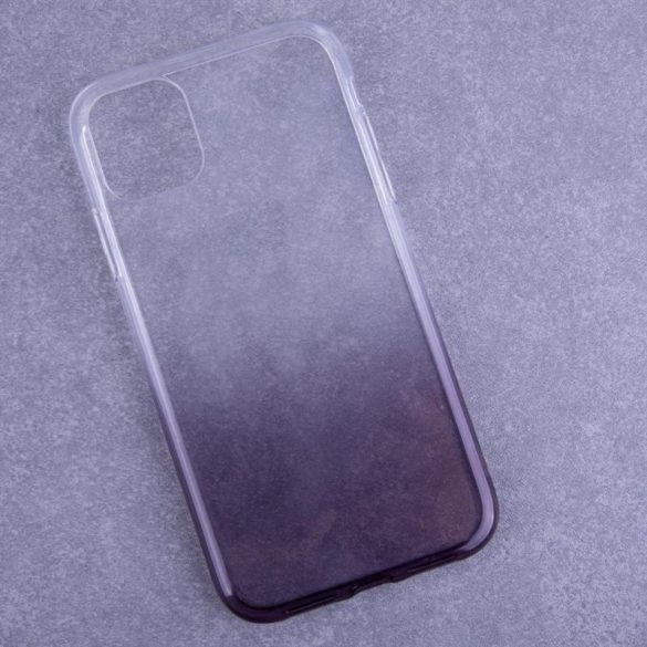 Husă din silicon Samsung Galaxy S21 FE, carcasă din spate, husă TPU, gri, gradient, SM-G990, Gradient