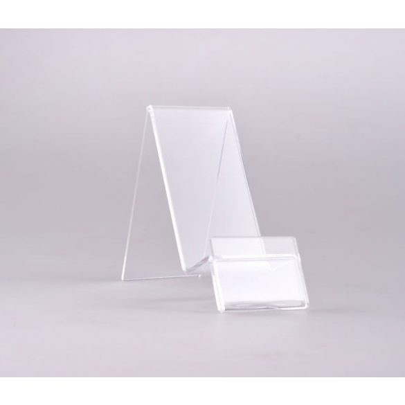 Suport universal pentru telefon, transparent, 65x75mm