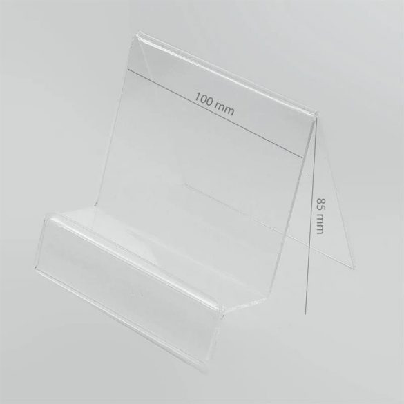 Suport universal pentru telefon, transparent, 85x100mm