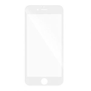 Film de sticlă frontal 5D curbat alb Xiaomi Redmi 4A