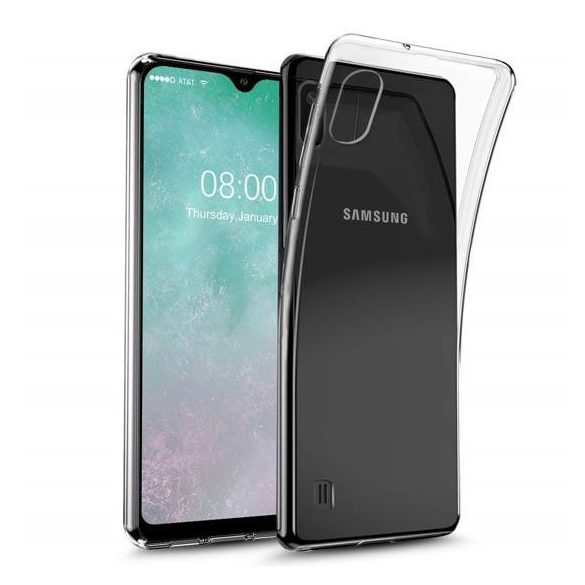 Samsung A105 Galaxy A10 ultra subțire 0.3mm husă de silicon transparent