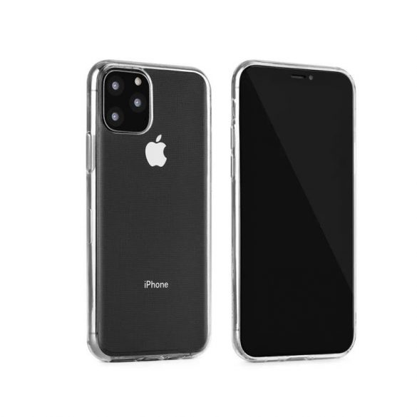 Husă din silicon pentru iPhone 11 Pro Max (6,5"), Husă spate, transparentă, 0,3 mm, super subțire