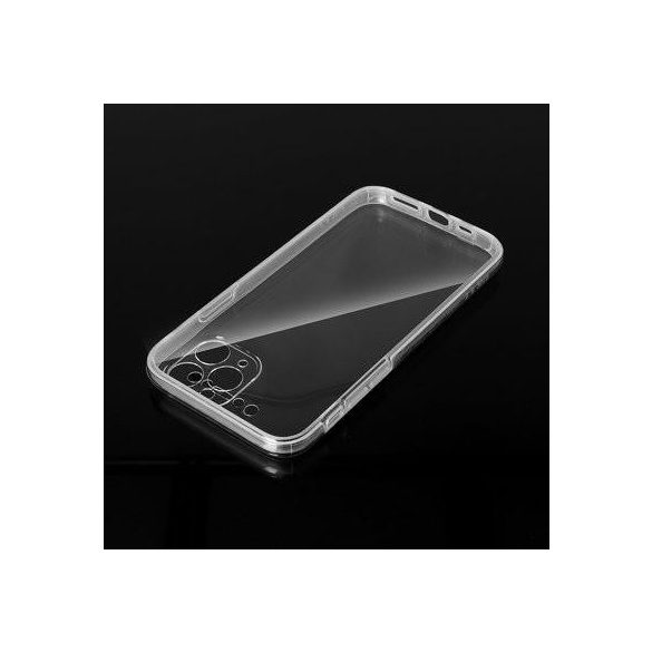 iPhone 11 Pro (5.8") transparent față + spate PC + carcasă TPU 360°