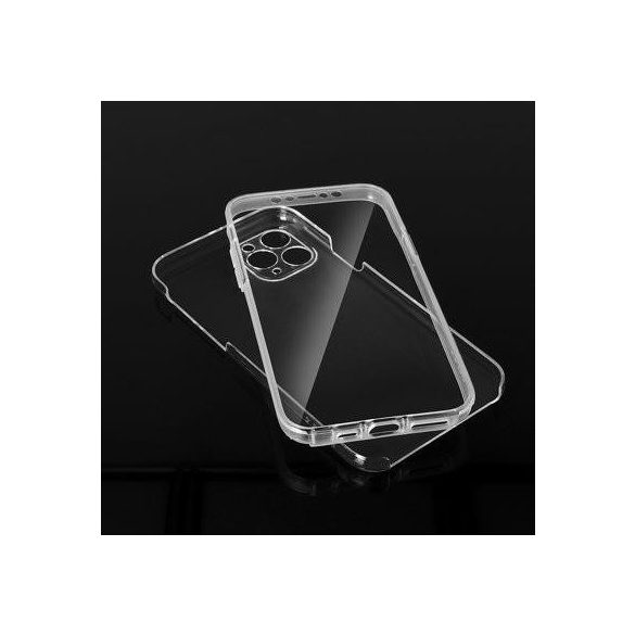 iPhone 11 Pro (5.8") transparent față + spate PC + carcasă TPU 360°