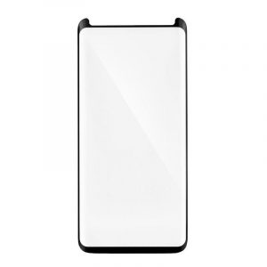 Film BlueStar Samsung N970 Galaxy Note 10 negru curbat 5D din sticlă frontală („compatibil cu carcasă”)