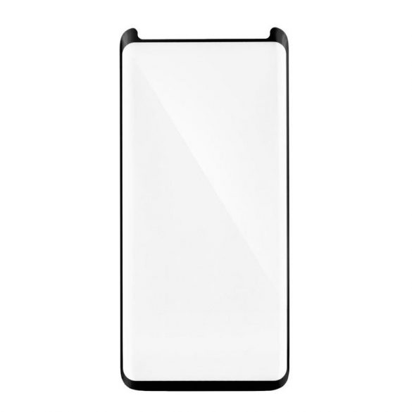 Film BlueStar Samsung N970 Galaxy Note 10 negru curbat 5D din sticlă frontală („compatibil cu carcasă”)