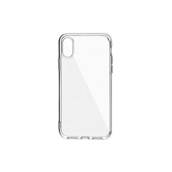 Husa din silicon pentru iPhone XS Max (6,5"), transparenta, 2 mm, transparenta