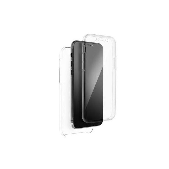 Samsung A415 Galaxy A41 transparent față + spate PC + TPU husă 360