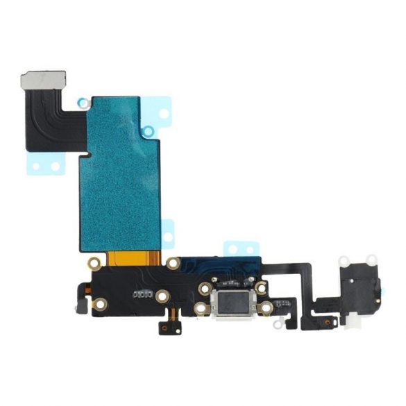 iPhone 6S Plus (5,5") conector alb de încărcare cu conector jack + cablu flexibil