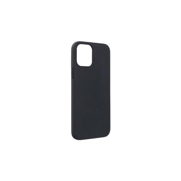 Husă din silicon pentru iPhone 13 Pro (6,1"), mată, neagră, Forcell Soft