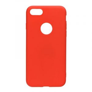 Husă din silicon pentru iPhone 13 Pro (6,1"), mată, roșie, Forcell Soft