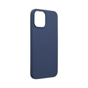 Husa din silicon pentru iPhone 13 Pro (6,1"), mata, albastra, Forcell Soft