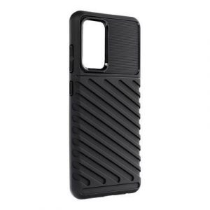 Carcasa iPhone 13 Pro (6.1") rezistenta la socuri, carcasa TPU, carcasa spate, neagra, Forcell Thunder