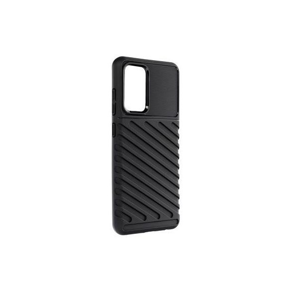 Carcasa iPhone 13 Pro (6.1") rezistenta la socuri, carcasa TPU, carcasa spate, neagra, Forcell Thunder