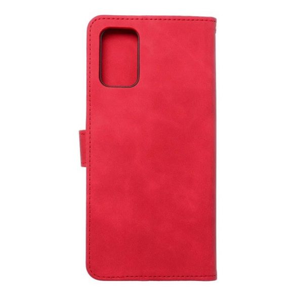 Husă pentru telefon Samsung Galaxy A03s, husă carte, husă cu deschidere laterală, închidere magnetică, inscripție roșie Merry Christmas, SM-A037, Forcell Mezzo