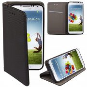   Husă pentru telefon Samsung Galaxy A73 5G, husă carte, husă cu deschidere laterală, închidere magnetică, SM-A736, neagră