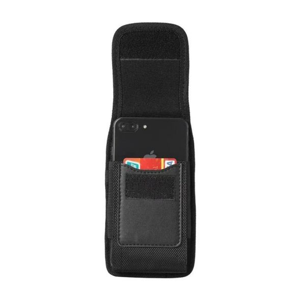 Husa universala hidrofuga, iPhone 13 Pro Max / Samung S21 Ultra / Xiaomi 12 ultra, neagra, Oxford model 4