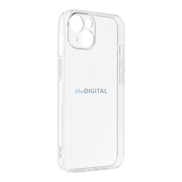 Husa din silicon pentru iPhone 14 (6.1"), transparenta, 2mm, cu protectie pentru camera, Transparenta