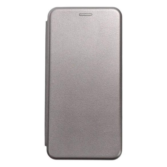 Husă pentru telefon Samsung Galaxy A34, husă carte, închidere magnetică, husă flip, cadru din silicon, gri, SM-A346, Forcell Elegance