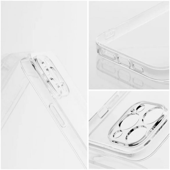 Samsung Galaxy A23 4G / 5G Husă din silicon, transparentă, 2mm, SM-A235, SM-A236, cu protecție pentru cameră, Transparent