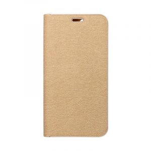 Husă pentru telefon Samsung Galaxy A34, husă carte, husă cu deschidere laterală, închidere magnetică, auriu, SM-A346, Luna Book