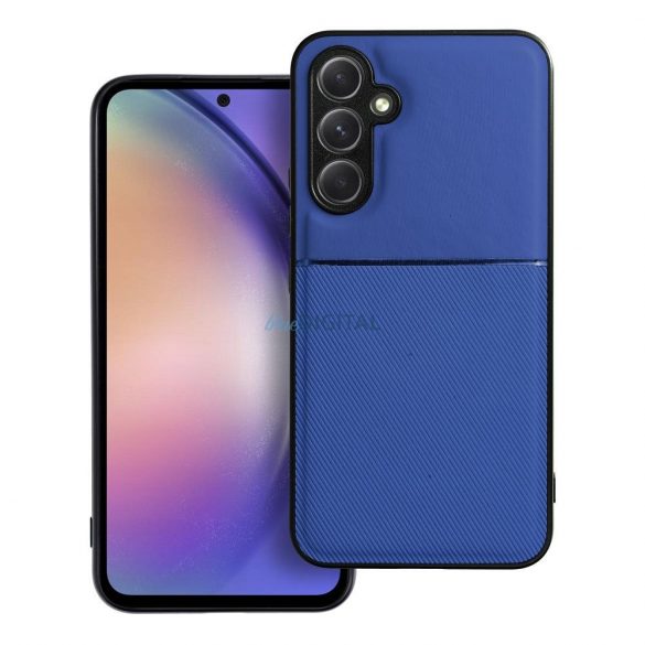 Husă pentru telefon Samsung Galaxy A14 4G/5G, husă din silicon, carcasă TPU, husă cu capac spate, albastru, SM-A145, SM-A146, Forcell Noble