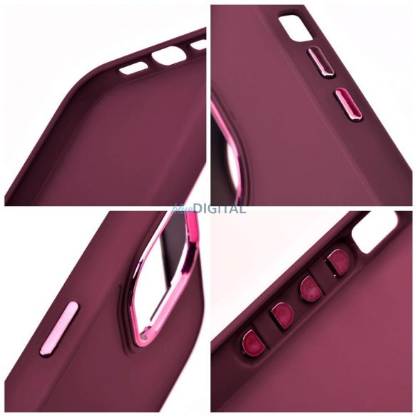 Husă spate Samsung Galaxy A54 5G, carcasă TPU, violet închis, SM-A546, cadru