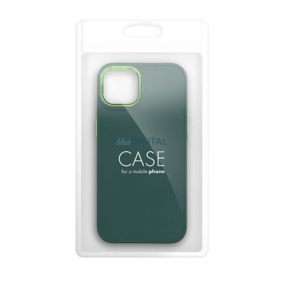 Husă spate Samsung Galaxy A14 4G/5G, carcasă TPU, verde, SM-A145, SM-A146, cadru