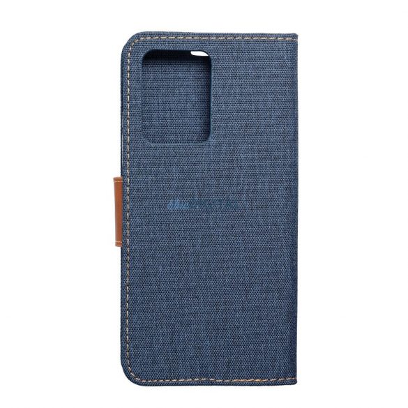 Husă pentru telefon Xiaomi Redmi Note 12 Pro Plus, husă carte, carcasă cu deschidere laterală, închidere magnetică, albastru, Smart Canvas