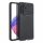 Husa din silicon pentru iPhone 15 Pro (6.1"), carcasa spate, model carbon, protectie camera, neagra, Carbon Premium