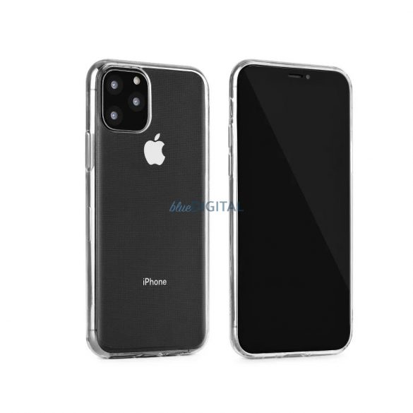 Husa din silicon pentru iPhone 15 Pro (6,1"), transparenta, 0,5 mm, ultra subtire