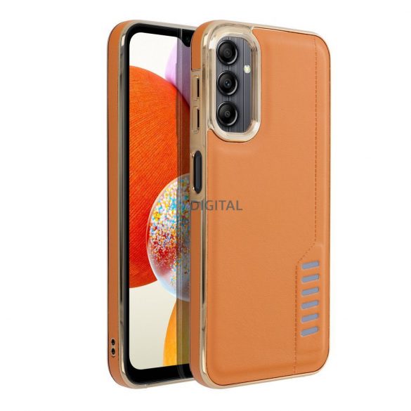 Husa spate Samsung Galaxy A54, carcasa TPU, maro, SM-A546, Milano