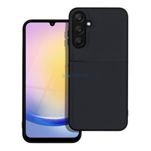 Husă pentru telefon Samsung Galaxy A25, husă din silicon, husă TPU, husă spate, neagră, SM-A256, Noble