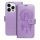 Carcasă telefon Samsung Galaxy A05s, carcasă carte, carcasă cu deschidere laterală, închidere magnetică, violet, dreamcatcher, SM-A057, Forcell Mezzo