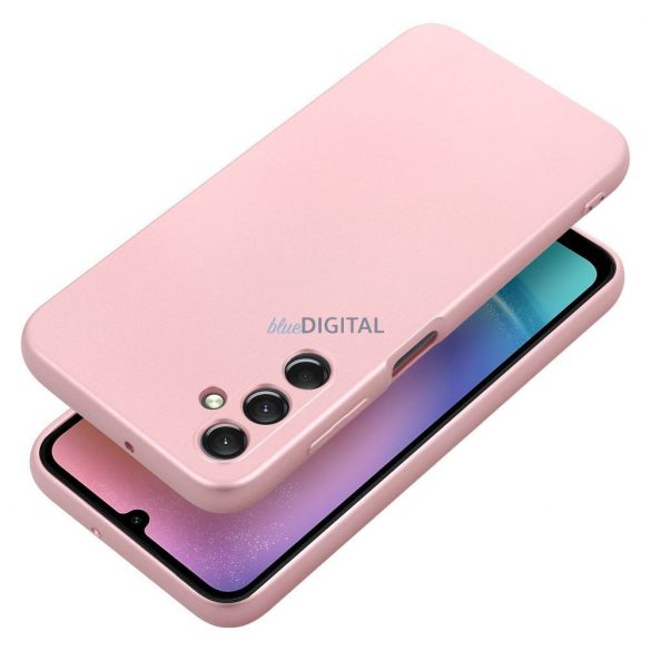 Samsung Galaxy A05s carcasă cu capac spate, carcasă TPU, roz, SM-A057, metalic