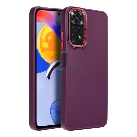 Carcasa spate Xiaomi 13T, carcasa TPU, violet inchis, cadru