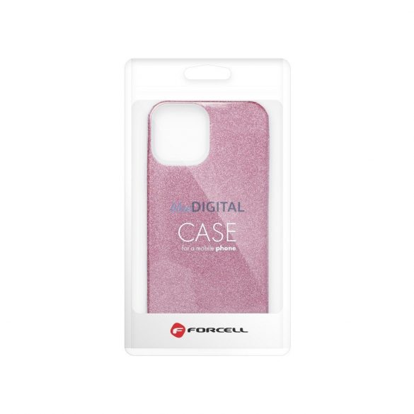 Husa din silicon Samsung Galaxy A35, cu sclipici, husa spate, roz, SM-A356, Strălucitor