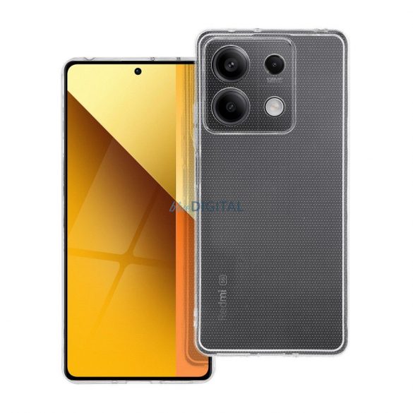 Xiaomi Redmi Note 13 5G silicon husă, transparent, 2mm, cu camera de protecție, clar