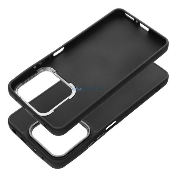 Husa spate Xiaomi Redmi Note 13 4G, carcasa TPU, neagra, Cadru