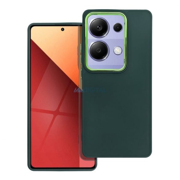 Carcasa spate Xiaomi Redmi Note 13 Pro 4G, carcasa TPU, verde, Cadru