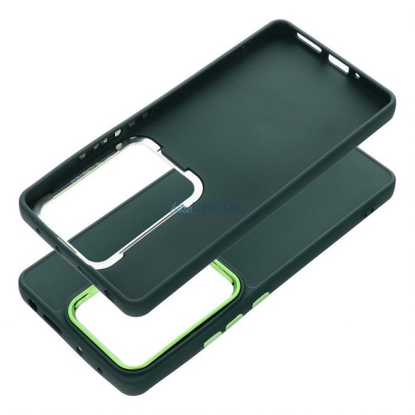 Carcasa spate Xiaomi Redmi Note 13 Pro 4G, carcasa TPU, verde, Cadru