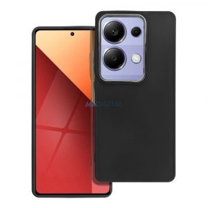 Husa spate Xiaomi Redmi Note 13 Pro 4G, carcasa TPU, neagra, Cadru