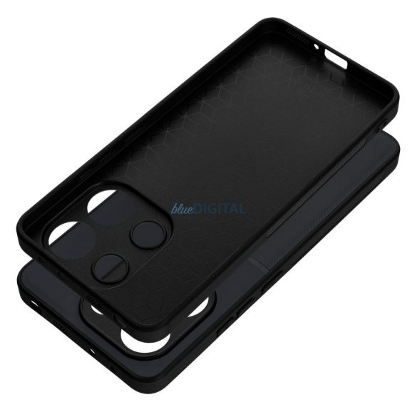 Husa telefon Xiaomi Redmi Note Pro 13 4G, husa din silicon, carcasa TPU, carcasa spate, neagra, Forcell Noble